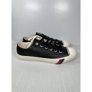 Size 11 Pro-Keds Royal Lo Lace Up Black Shoes Sneaker Mens PH61439 NEW